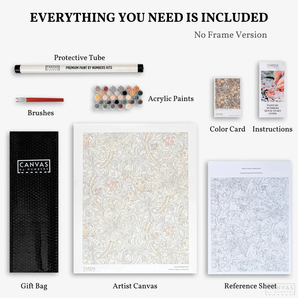 Noche de Sustos- Pintar por Números- Canvas by Numbers