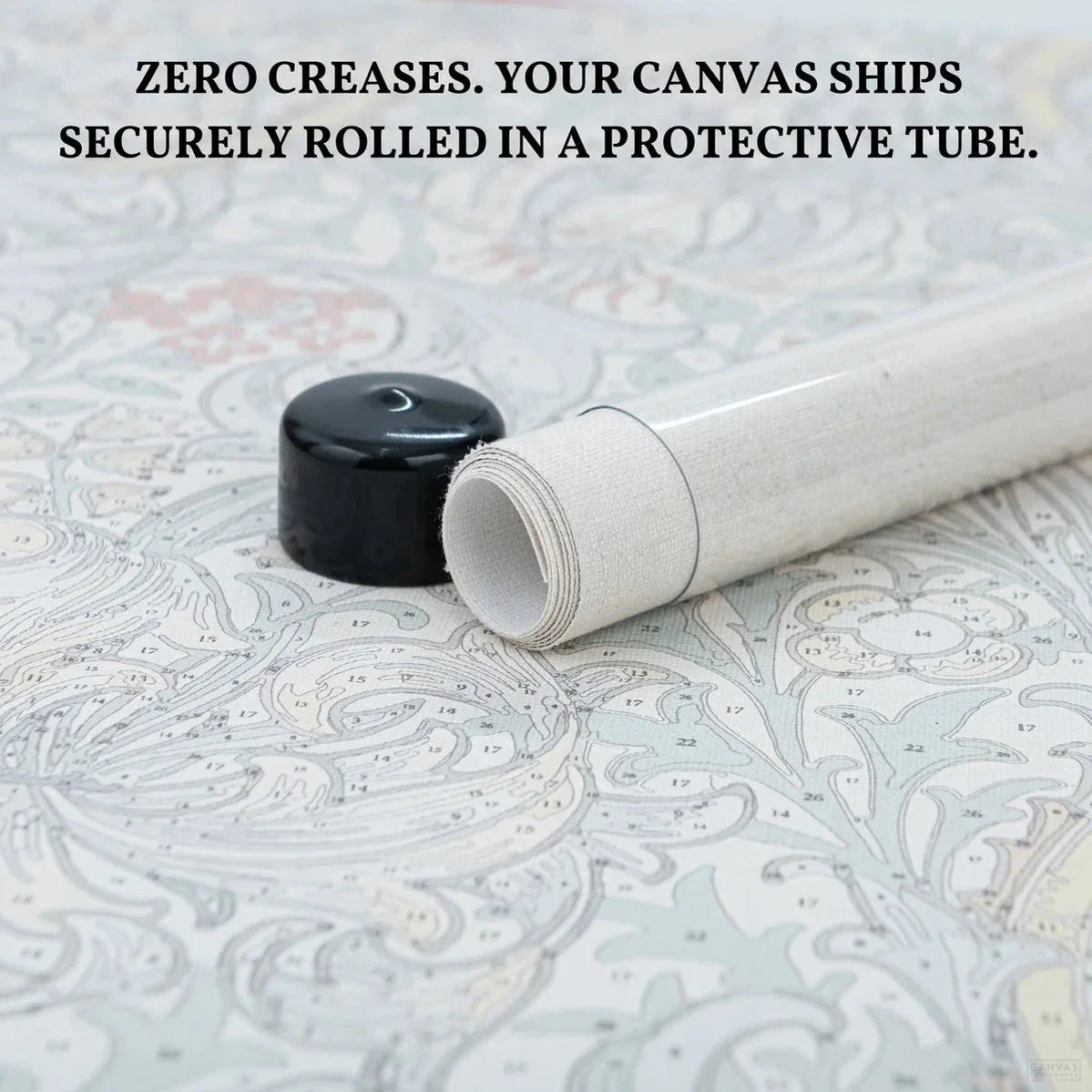 Gotenyama no Hanami Hidari- Pintar por Números- Canvas by Numbers