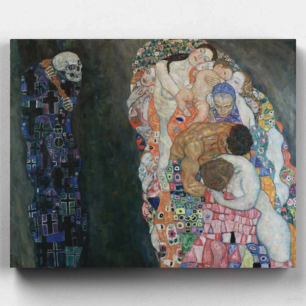 Muerte y Vida- Pintar por Números- Canvas by Numbers