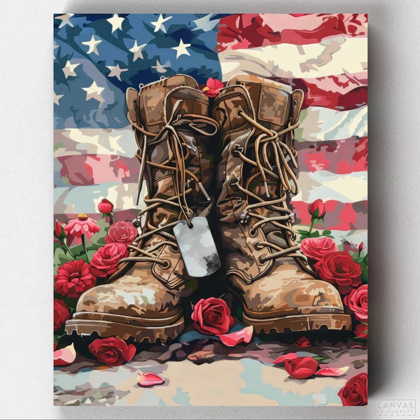 En Memoria- Pintar por Números- Canvas by Numbers