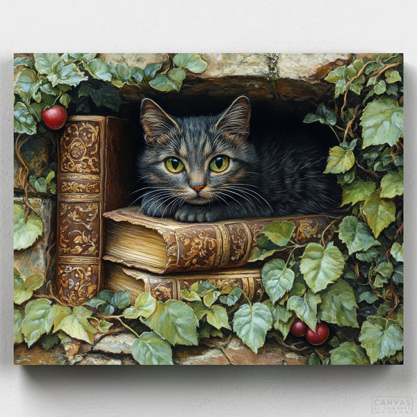 Escondite Acogedor- Pintar por Números- Canvas by Numbers