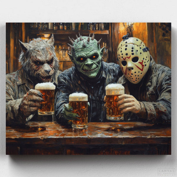Brindis Maldito- Pintar por Números- Canvas by Numbers