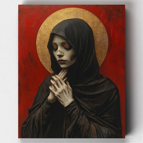 Paciencia de una Santa- Pintar por Números- Canvas by Numbers