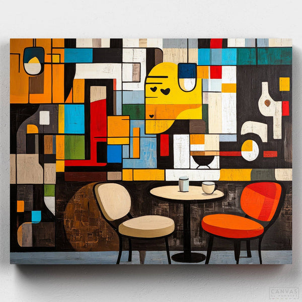 Coffee Break- Pintar por Números- Canvas by Numbers