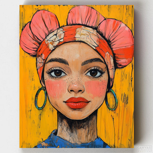 Belleza Valiente- Pintar por Números- Canvas by Numbers