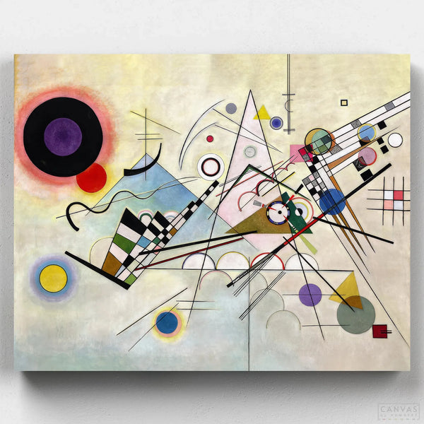 Composición 8- Pintar por Números- Canvas by Numbers