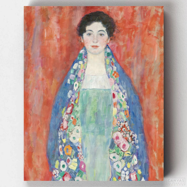 Retrato de la Señorita Lieser- Pintar por Números- Canvas by Numbers