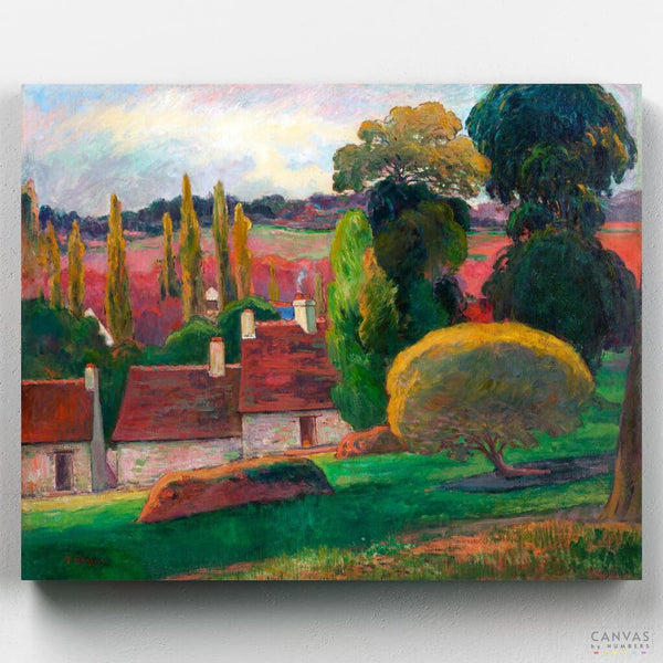 Una Granja en Bretaña- Pintar por Números- Canvas by Numbers
