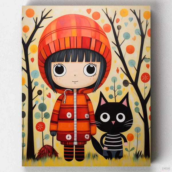 Mejores Amigos- Pintar por Números- Canvas by Numbers