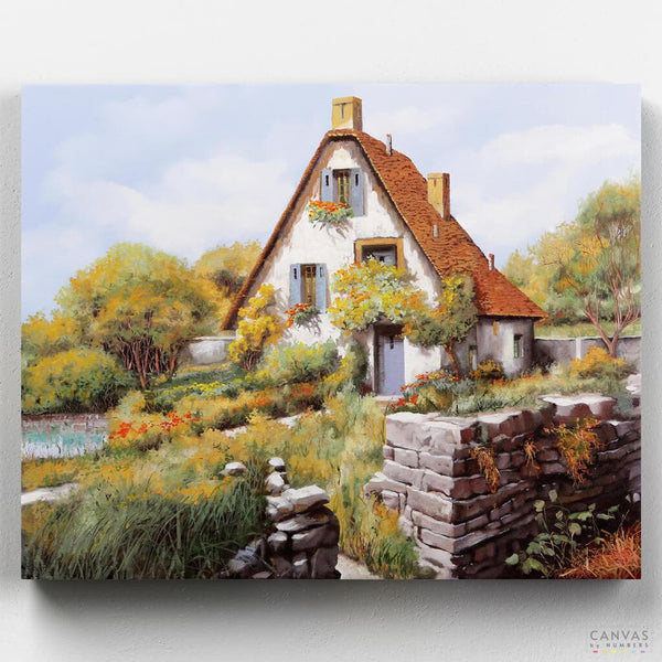 Cabaña- Pintar por Números- Canvas by Numbers