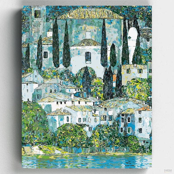 Iglesia de Cassone- Pintar por Números- Canvas by Numbers