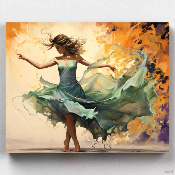 Alma Danzante- Pintar por Números- Canvas by Numbers