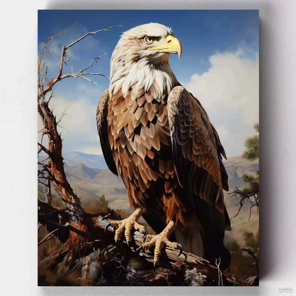 La Pose del Águila- Pintar por Números- Canvas by Numbers