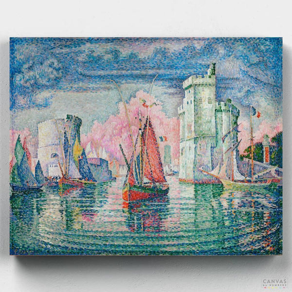Entrada del Puerto de La Rochelle- Pintar por Números- Canvas by Numbers
