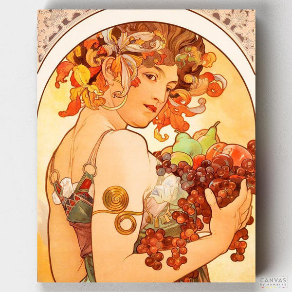 Fruta- Pintar por Números- Canvas by Numbers