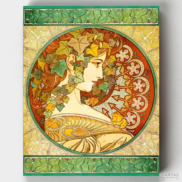 Ivy, Composición- Pintar por Números- Canvas by Numbers