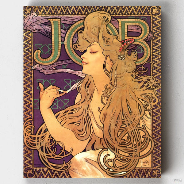 Job (1896) - Pintar por Números- Pintar por Números- Canvas by Numbers