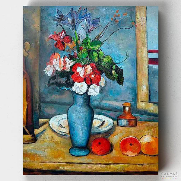 El Jarrón Azul- Pintar por Números- Canvas by Numbers