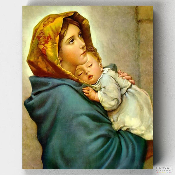 Madonnina- Pintar por Números- Canvas by Numbers
