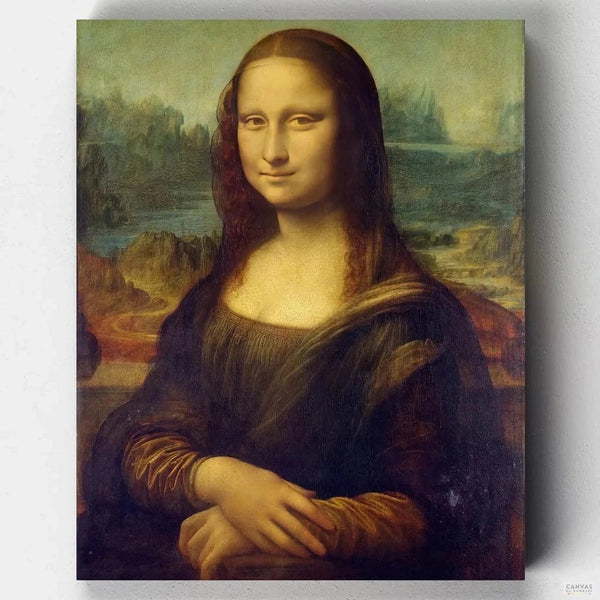 Mona Lisa- Pintar por Números- Canvas by Numbers