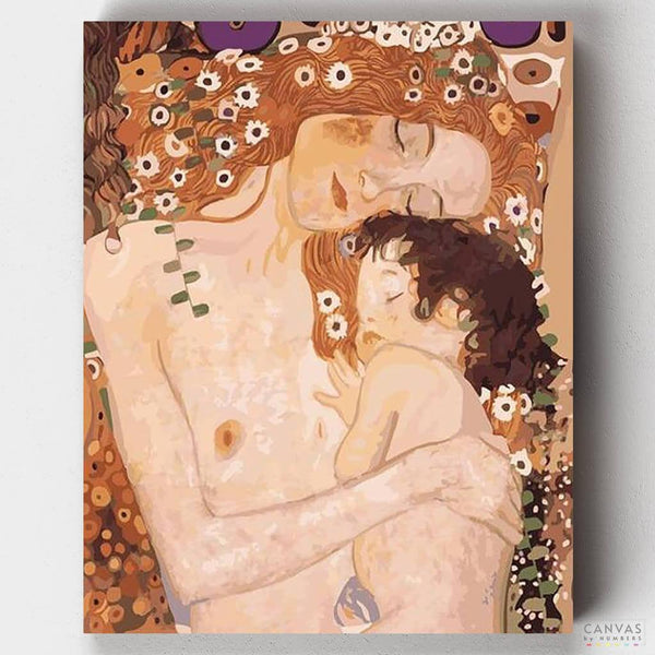 Madre e Hija- Pintar por Números- Canvas by Numbers