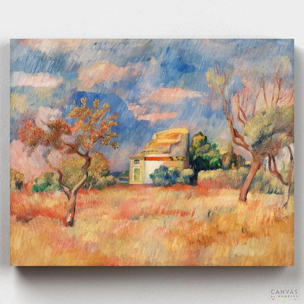 Palomar en Bellevue- Pintar por Números- Canvas by Numbers