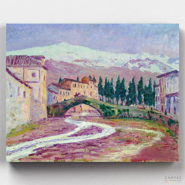 Sierra Nevada, Granada- Pintar por Números- Canvas by Numbers