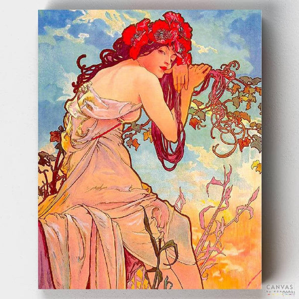 Verano- Pintar por Números- Canvas by Numbers