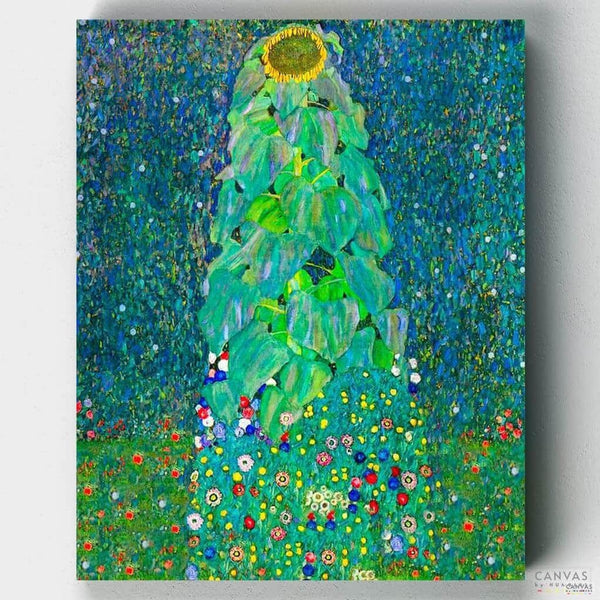 El Girasol- Pintar por Números- Canvas by Numbers