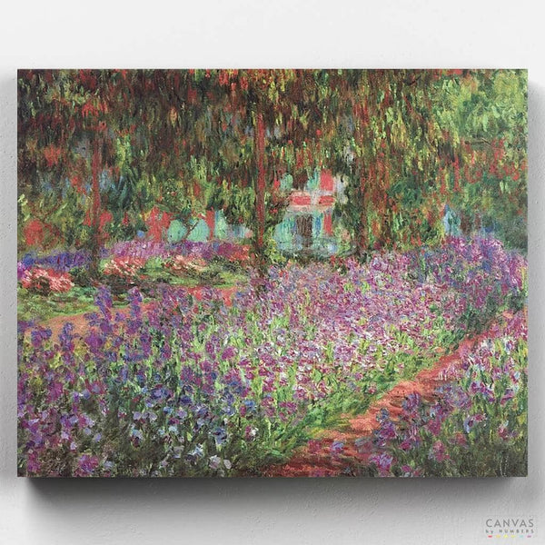 El Jardín del Artista en Giverny- Pintar por Números- Canvas by Numbers