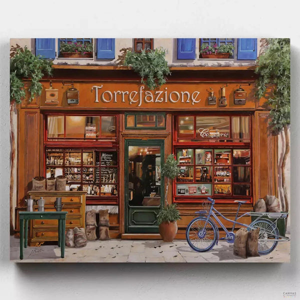 La Torrefazione- Pintar por Números- Canvas by Numbers