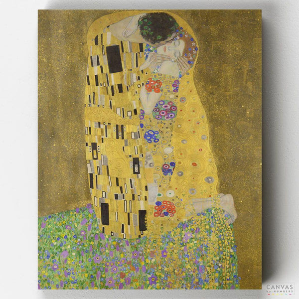 El Beso de Gustav Klimt- Pintar por Números- Canvas by Numbers