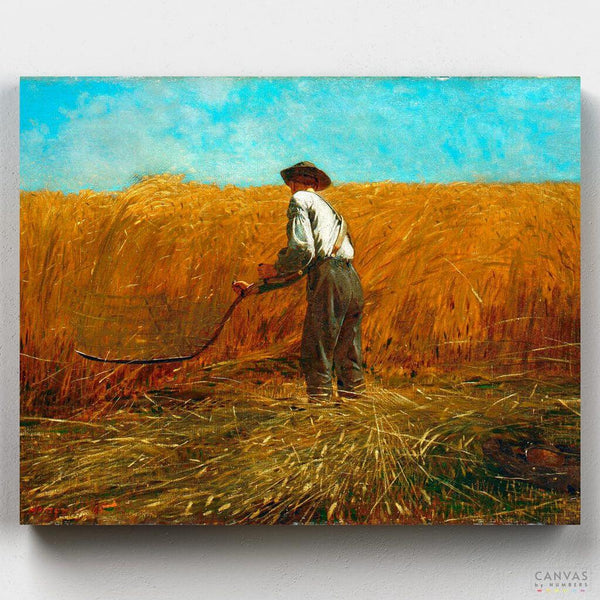 El Veterano en un Nuevo Campo- Pintar por Números- Canvas by Numbers