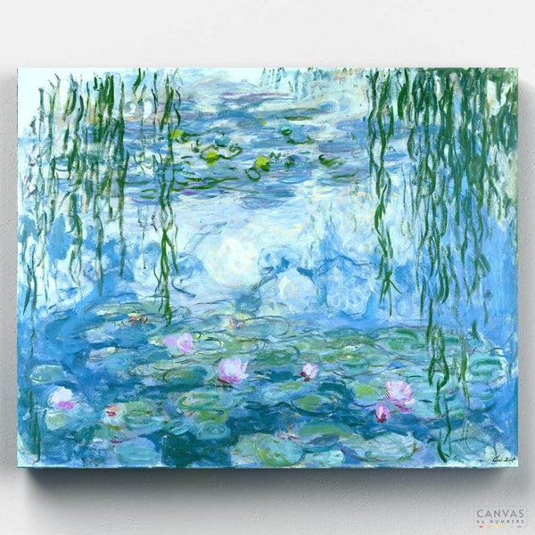 Nenúfares, Nympheas (1916)- Pintar por Números- Canvas by Numbers