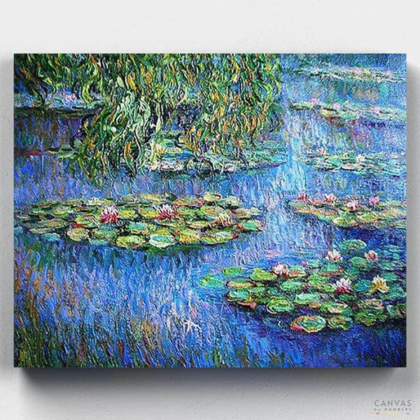 Nenúfares- Pintar por Números- Canvas by Numbers
