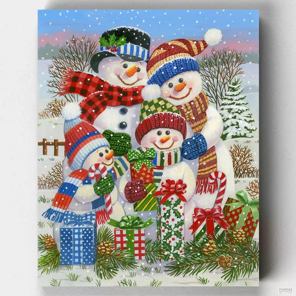 Regalos para Todos- Pintar por Números- Canvas by Numbers