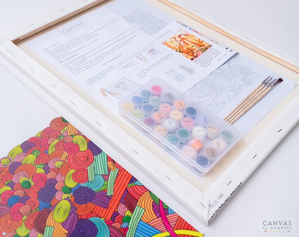 Loro Feliz- Pintar por Números- Canvas by Numbers