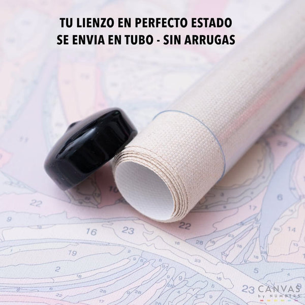 Loro Feliz- Pintar por Números- Canvas by Numbers