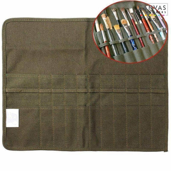 Estuche de Lona para Pinceles- Pintar por Números- Canvas by Numbers