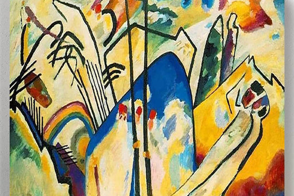 Composición IV de Wassily Kandinsky