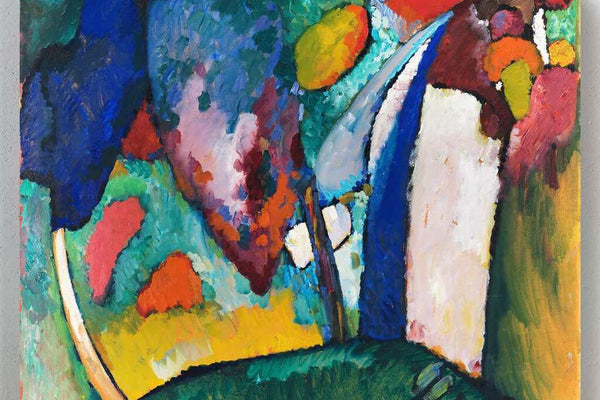 Obra de pintura expresionista, Kandinsky