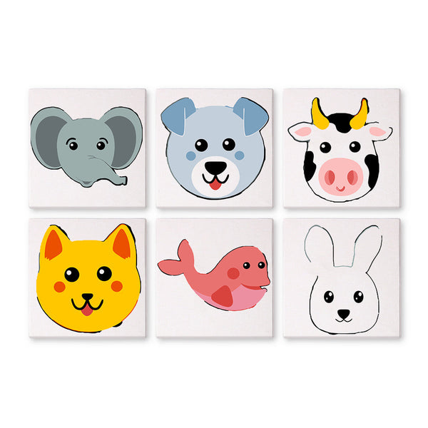 Amigos Animales 2 - Mini Kit Pintar por Números