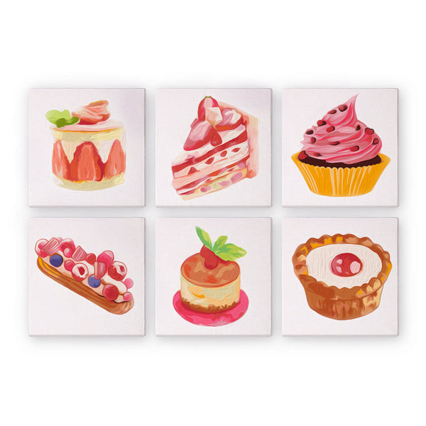 Momentos Dulces 1 - Mini Kit Pintar por Números