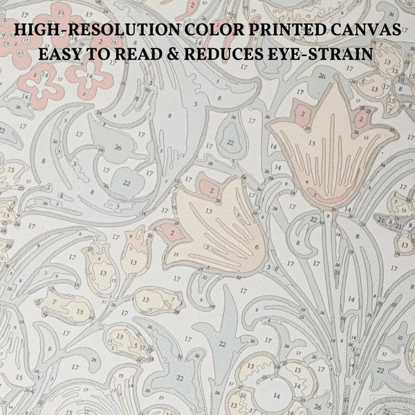 Camino de Piedra al Mar- Pintar por Números- Canvas by Numbers