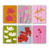 Colección Floral 3 - Mini Kit Pintar por Números