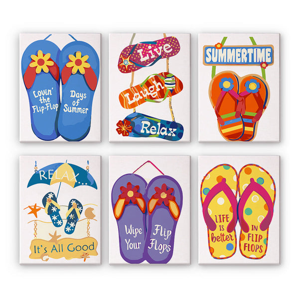 Colección Verano - Mini Kit Pintar por Números