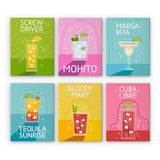Colección Cócteles 1 - Mini Kit Pintar por Números