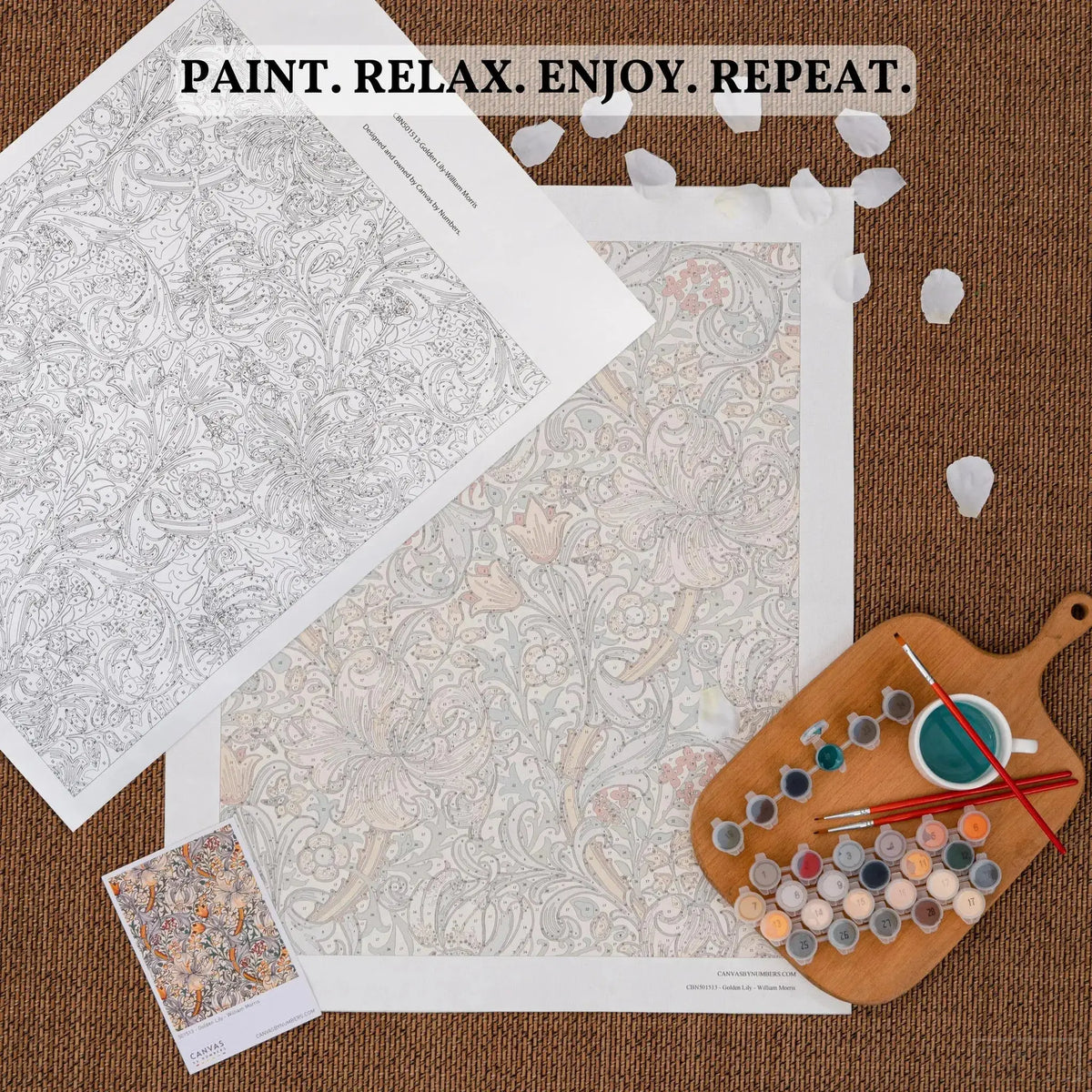 Encanto de Otoño- Pintar por Números- Canvas by Numbers