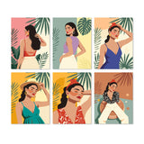 Musa de Verano - Mini Kit Pintar por Números