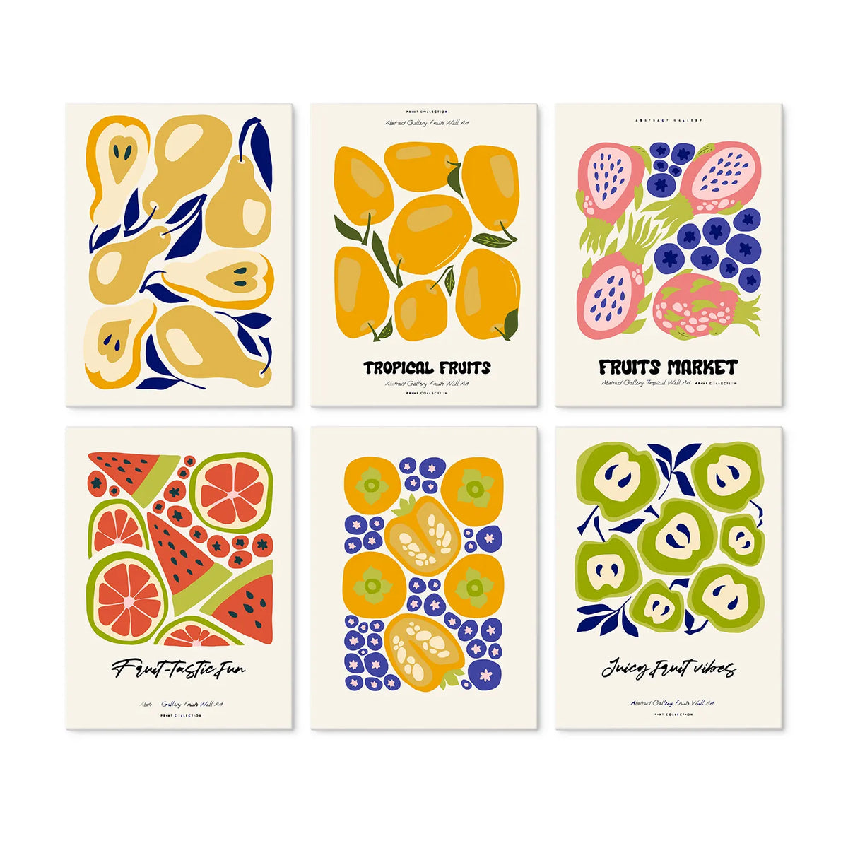 Galería de Frutas - Mini Kit Pintar por Números
